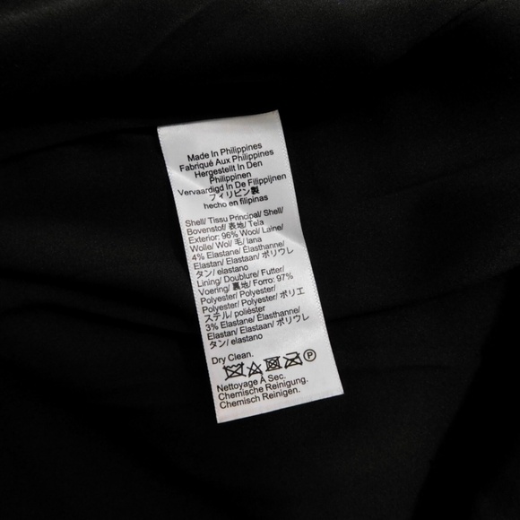 NWT!! J. CREW New Resume Tollegno Italian Wool Dress Solid Black Sheath Preppy 8 - Picture 14 of 15